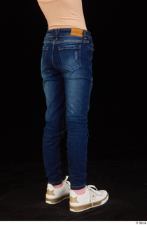 Timea dressed jeans leg lower body 0006.jpg
